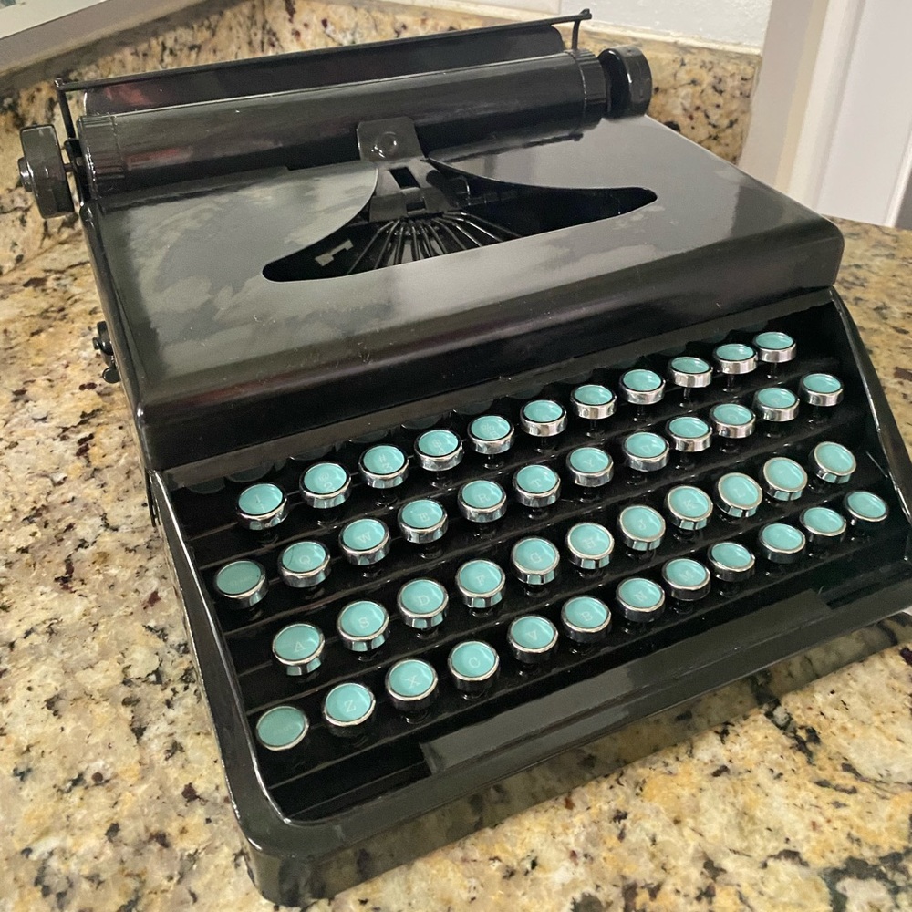 Tiffany and Co. Store Display Type Writer 2019